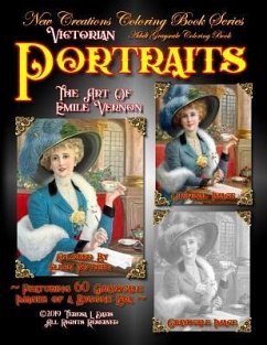 New Creations Coloring Book Series: Victorian Portraits - The Art of Emile Vernon - Davis, Teresa