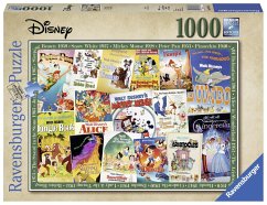 Ravensburger 19874 - Disney Vintage Movie Poster, Puzzle, 1000 Teile
