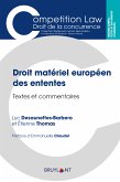 Droit matériel européen des ententes (eBook, ePUB)