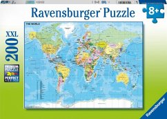 Ravensburger 12890 - Die Welt, Puzzle, 200 XXL-Teile