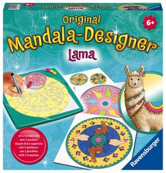 Ravensburger 28519 - Original Midi Mandala-Designer, Lama, Malset
