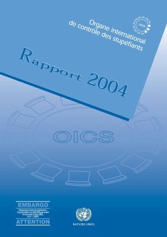 Rapport de l'Organe International de Contrôle des Stupéfiants 2004 (eBook, PDF)