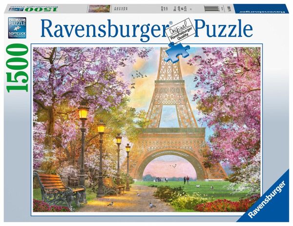 Ravensburger 16000 - Verliebt in Paris, Puzzle, 1500 Teile - Bei bücher.de  immer portofrei