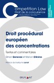 Droit procédural européen des concentrations (eBook, ePUB)