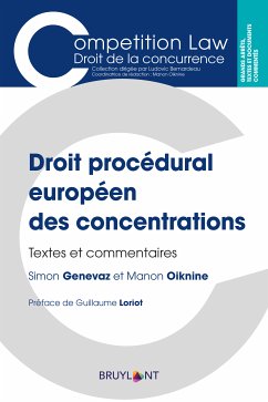 Droit procédural européen des concentrations (eBook, ePUB)