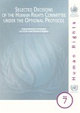 Selected Decisions of the Human Rights Committee under the Optional Protocol (eBook, PDF)