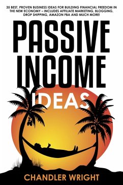 Cover Passive Income: Ideas - 35 Best, Proven Business Ideas for Building Financial Freedom in the New Economy - Includes Affiliate Marketing, Blogging, Dropshipping and Much More! (eBook, ePUB)