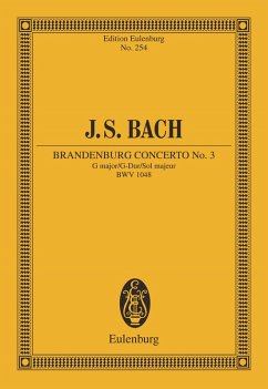 Brandenburg Concerto No. 3 G major (eBook, PDF) - Bach, Johann Sebastian
