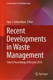 Recent Developments in Waste Management (eBook, PDF)