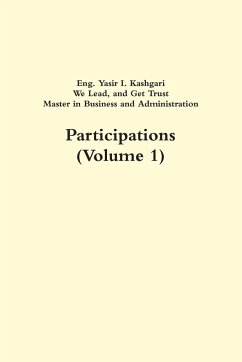 Participations (Volume 1) - I. Kashgari, Eng. Yasir