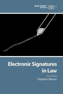 Electronic Signatures in Law - Mason, Stephen