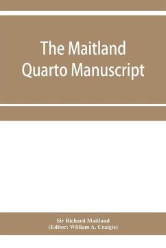 The Maitland quarto manuscript - Richard Maitland