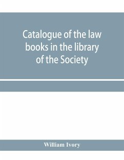 Cover Catalogue of the law books in the library of the Society of writers to Her Majesty's Signet in Scotland