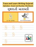 Trace and Learn Writing Gujarati Alphabet, Vowel and Number Workbook