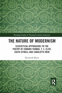 The Nature of Modernism - Black, Elizabeth