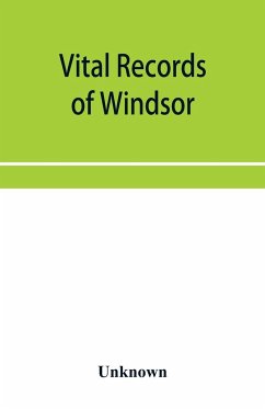 Vital records of Windsor, Massachusetts, to the year 1850 - Unknown