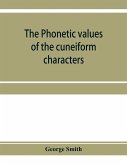 The phonetic values of the cuneiform characters
