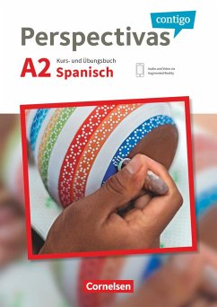 Perspectivas contigo A2 - Kurs- und Übungsbuch mit Vokabeltaschenbuch - Vicente Álvarez, Araceli;Bürsgens, Gloria;González Arguedas, Jaime