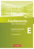Fundamente der Mathematik. Einführungsphase. Lösungen zum Schülerbuch. Nordrhein-Westfalen