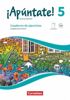 ¡Apúntate! - Ausgabe 2016 - Band 5 - Cuaderno de ejercicios. Mit eingelegtem Förderheft und Audios online