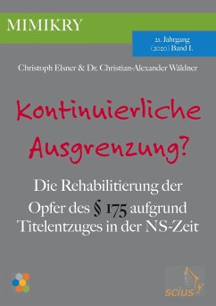 Kontinuierliche Ausgrenzung? - Wäldner, Christian-Alexander; Elsner, Christoph