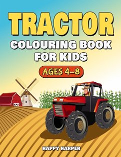 Tractor Colouring Book - Hall, Harper