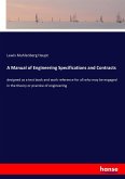 A Manual of Engineering Specifications and Contracts