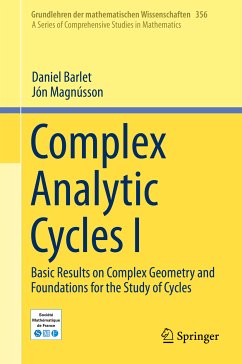 Complex Analytic Cycles I (eBook, PDF) - Barlet, Daniel; Magnússon, Jón