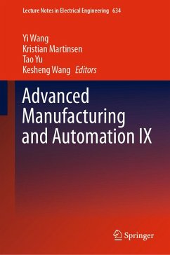 Advanced Manufacturing and Automation IX (eBook, PDF)