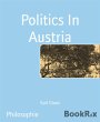 Politics In Austria (eBook, ePUB) - Bild 1