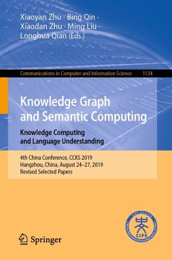 Knowledge Graph and Semantic Computing: Knowledge Computing and Language Understanding (eBook, PDF)