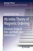 Ab initio Theory of Magnetic Ordering (eBook, PDF)