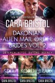 Dakonian Alien Mail Order Brides Boxed Set Volume 2 (Intergalactic Dating Agency) (eBook, ePUB)