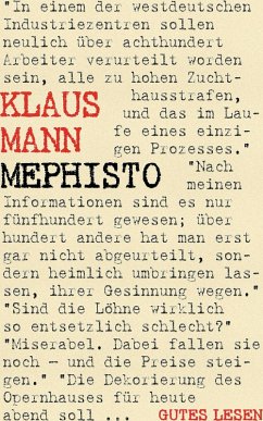 Mephisto - Roman einer Karriere (eBook, ePUB)