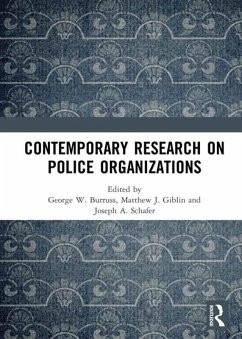 Cover Contemporary Research on Police Organizations (eBook, ePUB)
