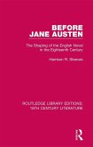 Before Jane Austen (eBook, ePUB)