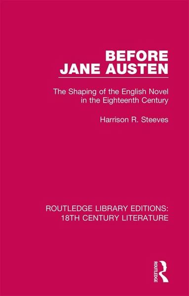 Before Jane Austen (eBook, ePUB) Before Jane Austen (eBook, ePUB)