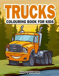 Trucks Colouring Book - Hall, Harper