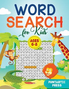 Word Search for Kids Ages 6-8 - Press, Funtartic