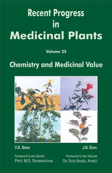 Recent Progress In Medicinal Plants (Chemistry And Medicinal Value) (eBook, ePUB)