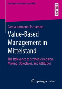 Value-Based Management in Mittelstand - Normann-Tschampel, Carola