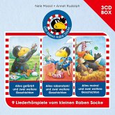 Der Kleine Rabe Socke-3-CD Hörspielbox Vol.2