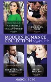 Modern Romance March 2020 Books 1-4: Cinderella in the Sicilian's World / Proof of Their Forbidden Night / The Return of Her Billionaire Husband / Revelations of a Secret Princess (eBook, ePUB)