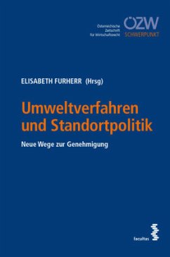 Cover Umweltverfahren und Standortpolitik