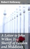 A Letter to John Wilkes, Esq; Sheriff of London and Middlesex (eBook, ePUB)