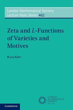 Zeta and L-Functions of Varieties and Motives - Kahn, Bruno