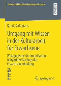 Umgang mit Wissen in der Kulturarbeit für Erwachsene (eBook, PDF) - Cafantaris, Karola