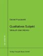 Qualitatives Subjekt (eBook, PDF) - Bild 1