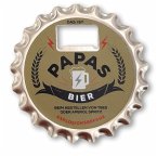 Bieröffner/Untersetzer mit Magnet - &quote;Das ist Papas Bier&quote;