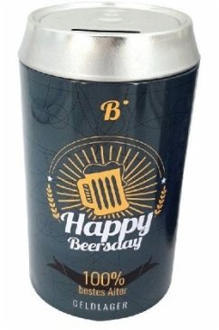 Cover Bier-Spardose Happy Beersday